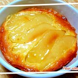 グラタン皿で焼く洋梨のアーモンドケーキ